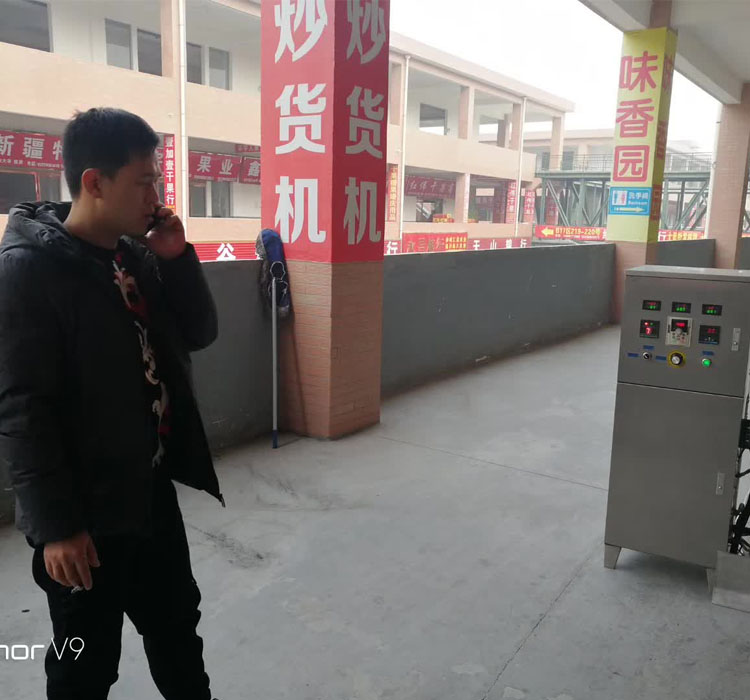 浙江客戶來廠考察五谷雜糧炒貨機 浙江客戶來廠考察五谷雜糧炒貨機